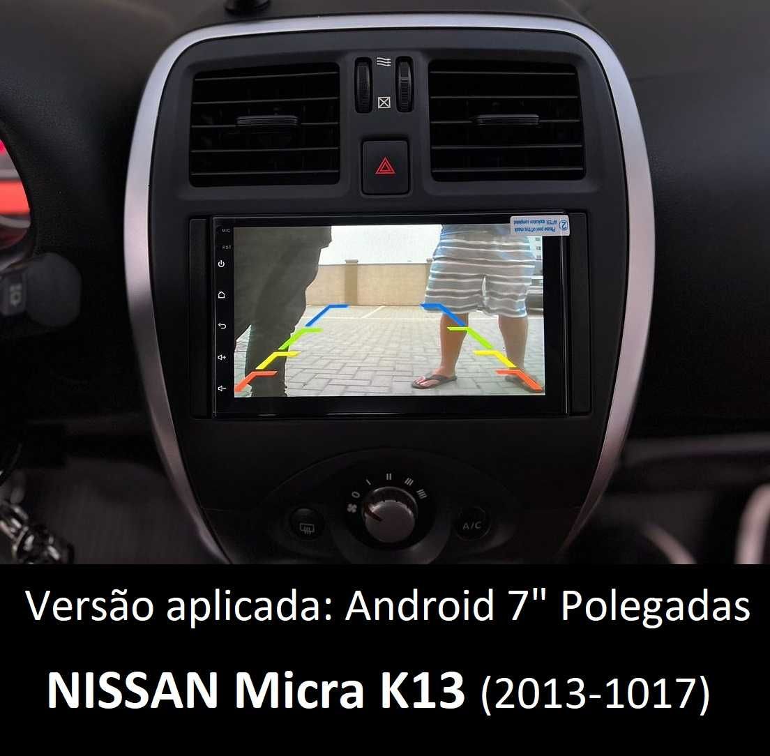 (NOVO) Rádio 2DIN • NISSAN Micra • K12 K13 • Android GPS [4+32GB]