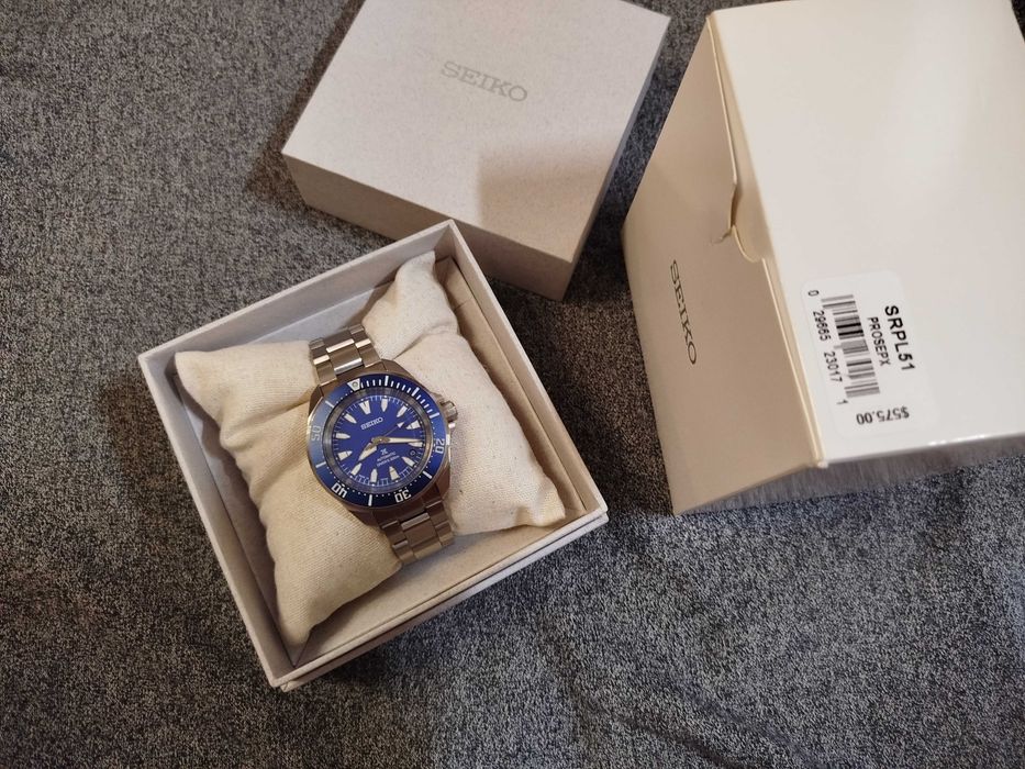 б.в. Samurai Seiko SRPL51 made in Japan механіка наручний годинник