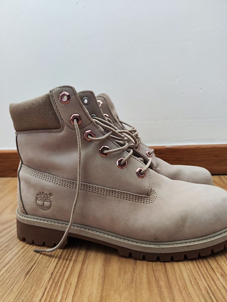 Botas Timberland rose gold