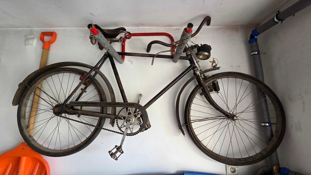 Przedwojenny polski rower marki Łucznik