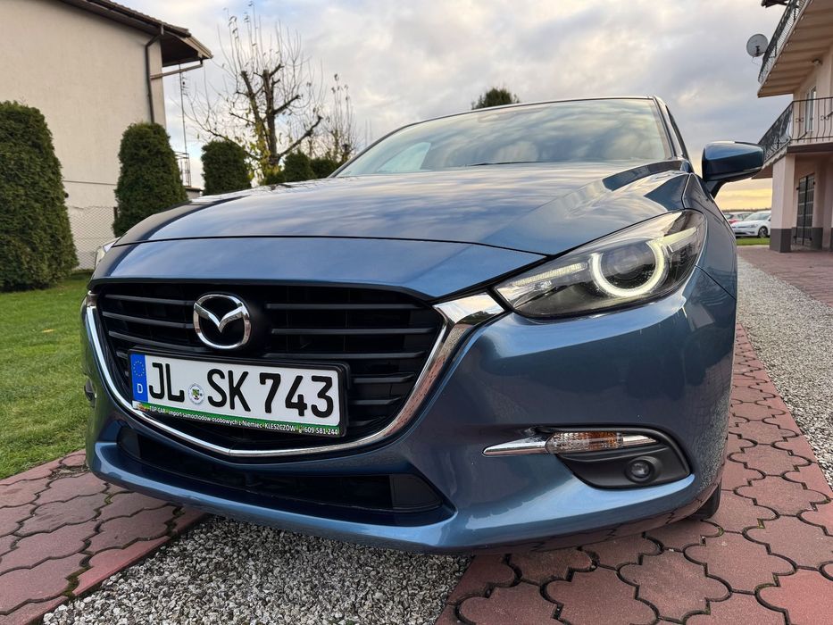 Mazda 3 1.5D ** CLIMATRONIC ** Serwis ** LED ** Bezwypadkowa ** ALU ** z Niemi