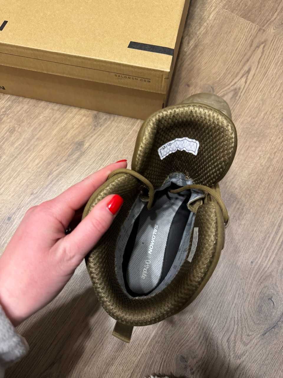 Берці чоловічі - 46р - Salomon - Quest 4D GTX Forces 2 Coyote Brown