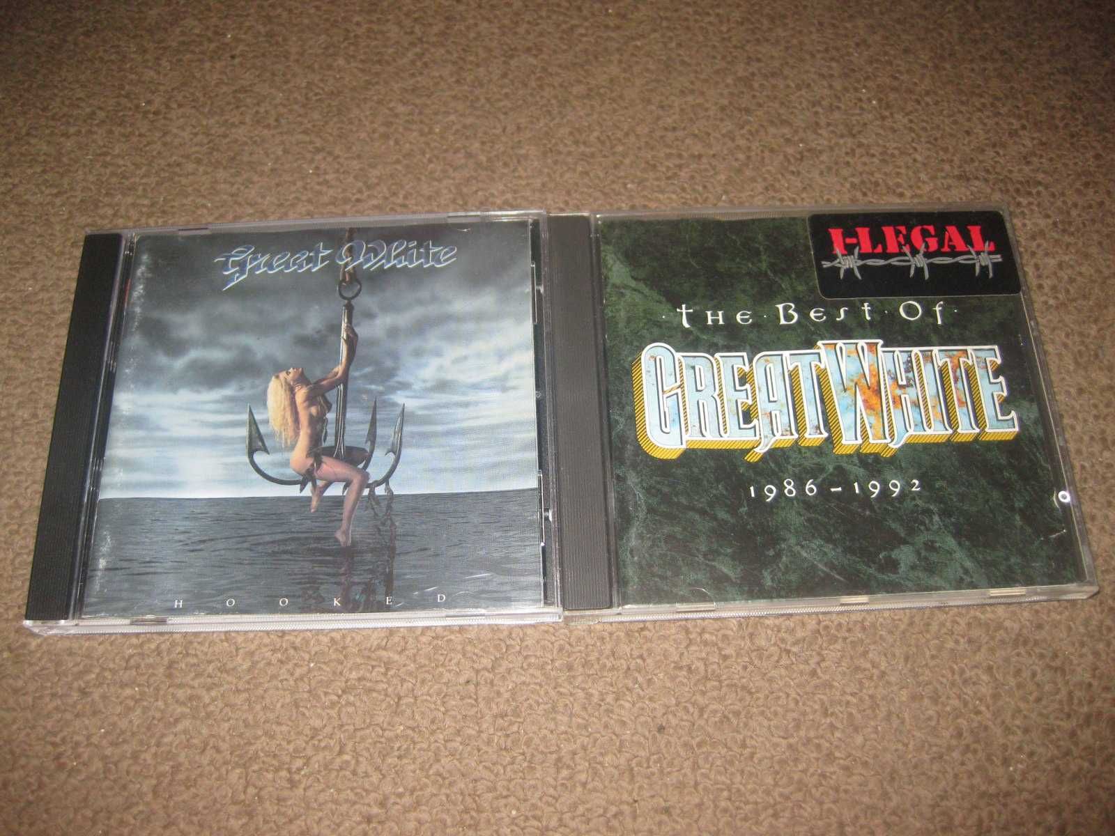 2 CDs dos "Great White" Portes Grátis!