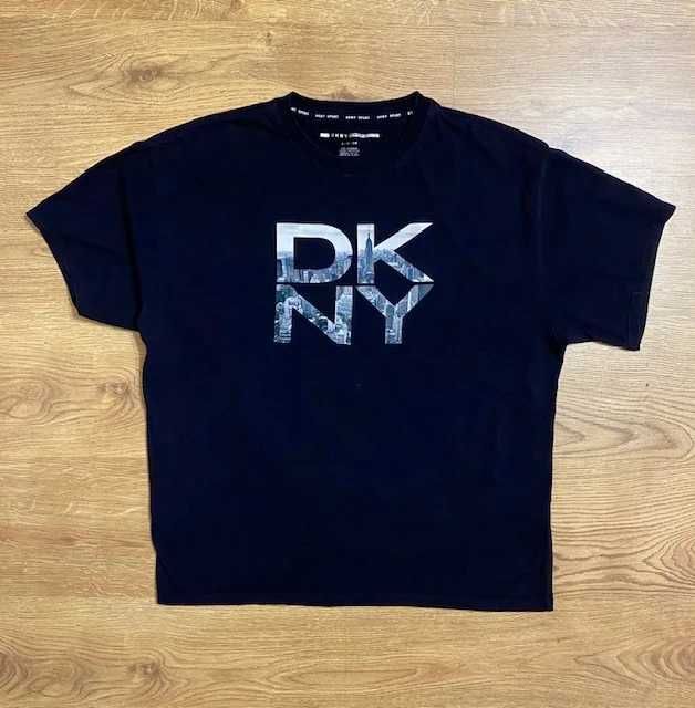 Koszulka męska DKNY Sport - rozmiar S, bawełna, czarna