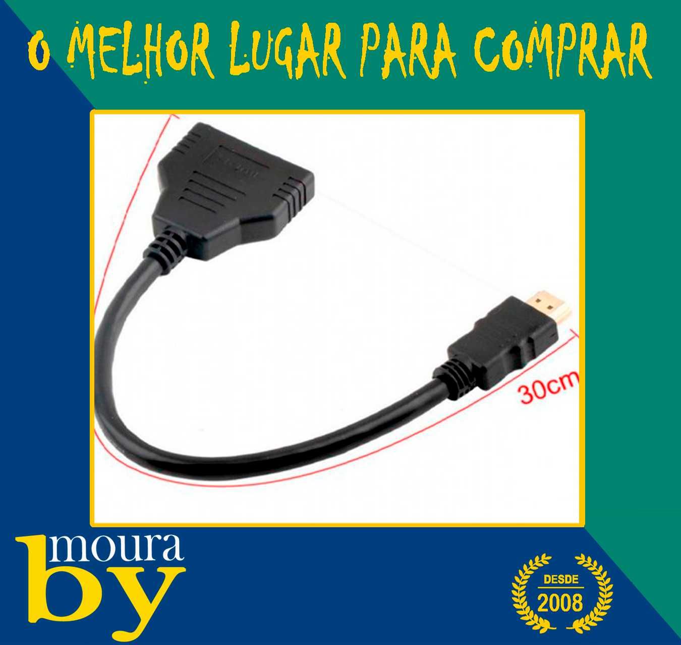 Adaptador HDMI com 2 saidas ou 3 saidas