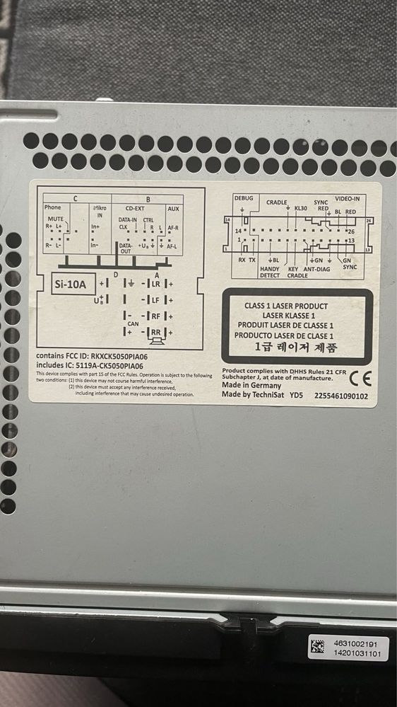 Магнітола Rns 315 з пасата б7