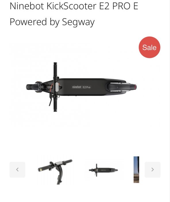Vende-se ou troco por ps5 ou telemovel   Ninebot KickScooter E2 PRO