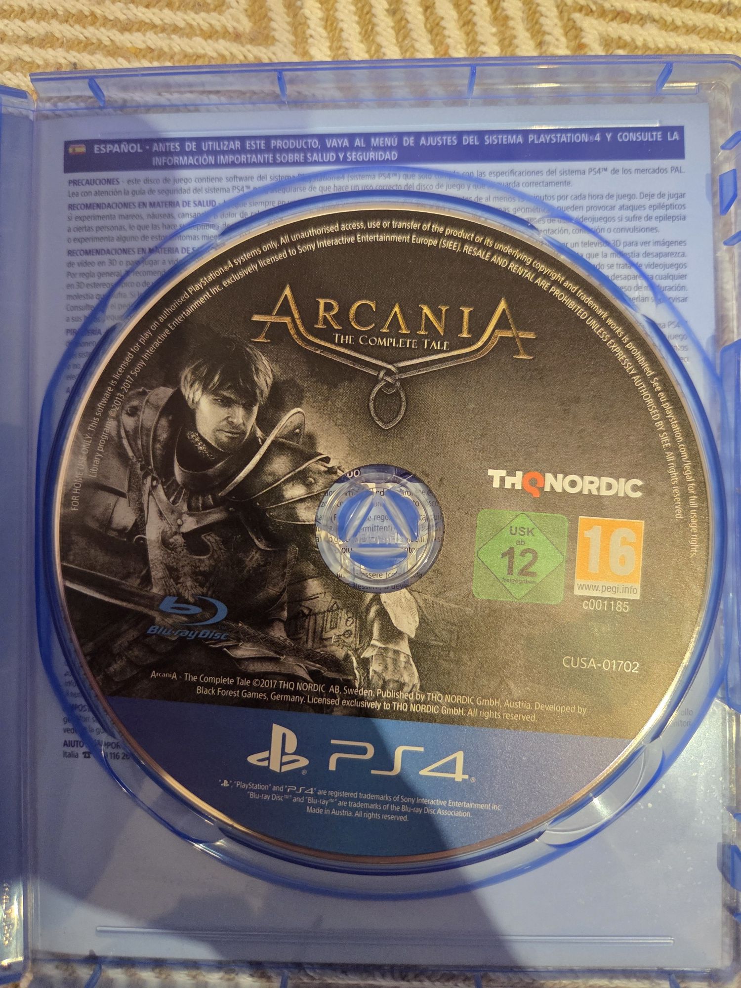 Arcania The Complete Tale PlayStation 4 PS4 PL