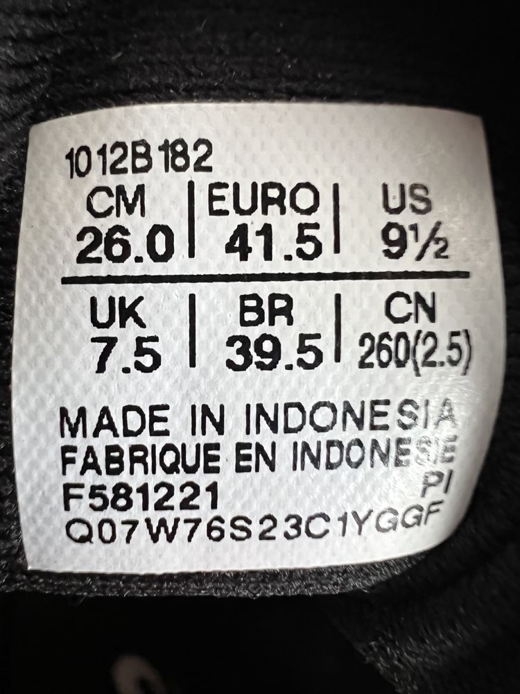 Оригінальні Кросівки ASICS GEL-EXCITE 9 BLACK  41.5р.26см.