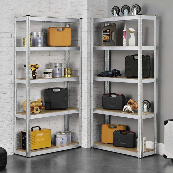 Металевий стелаж 180×90×40  для гаража, підвалу