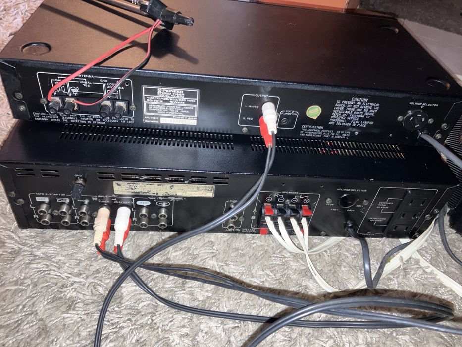 Amplificador+Tuner vintage Pioneer