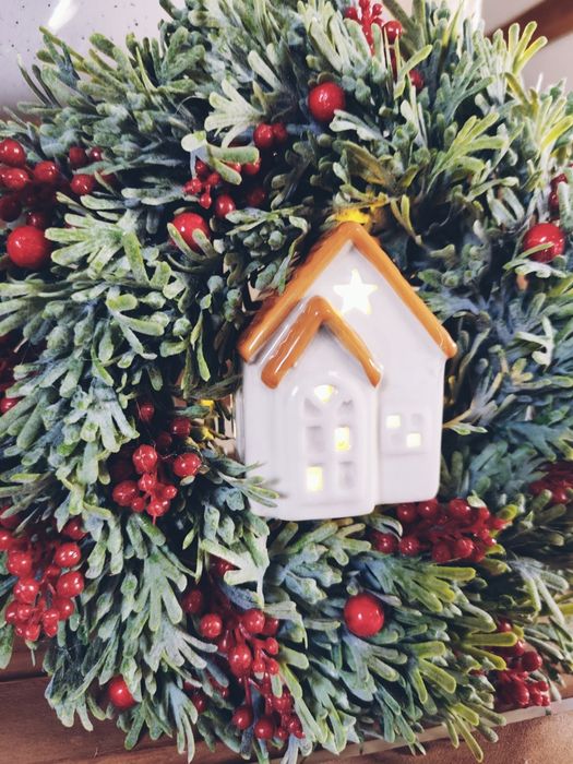 Wieniec wianek na drzwi