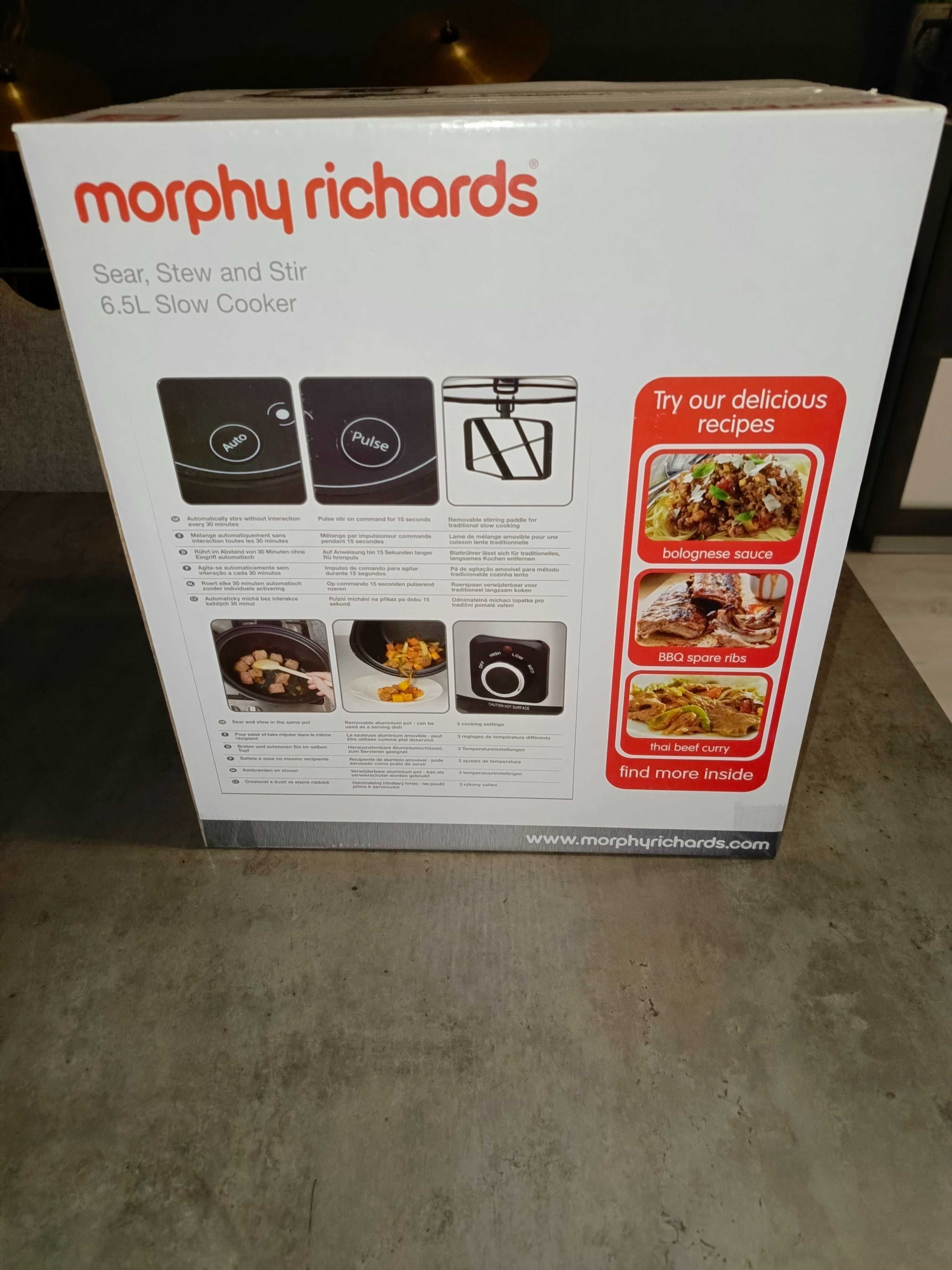 Wolnowar Morphy Richards  605 l 290 W srebny