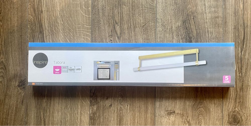 Kinkiet łazienkowy Tabora IP44 60 cm 1000 lm LED Inspire