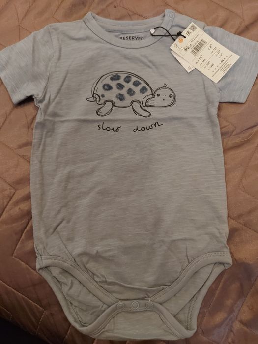 Боді на короткий рукав 80см. Reserved