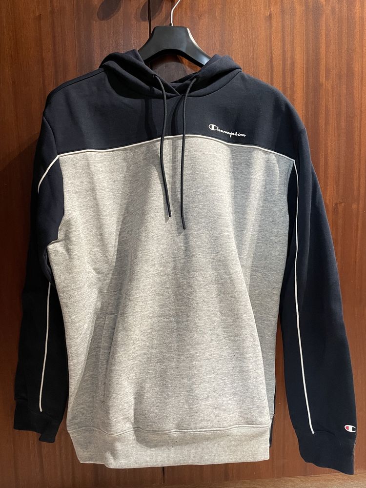 Champion Hoodie Cinzenta/Azul