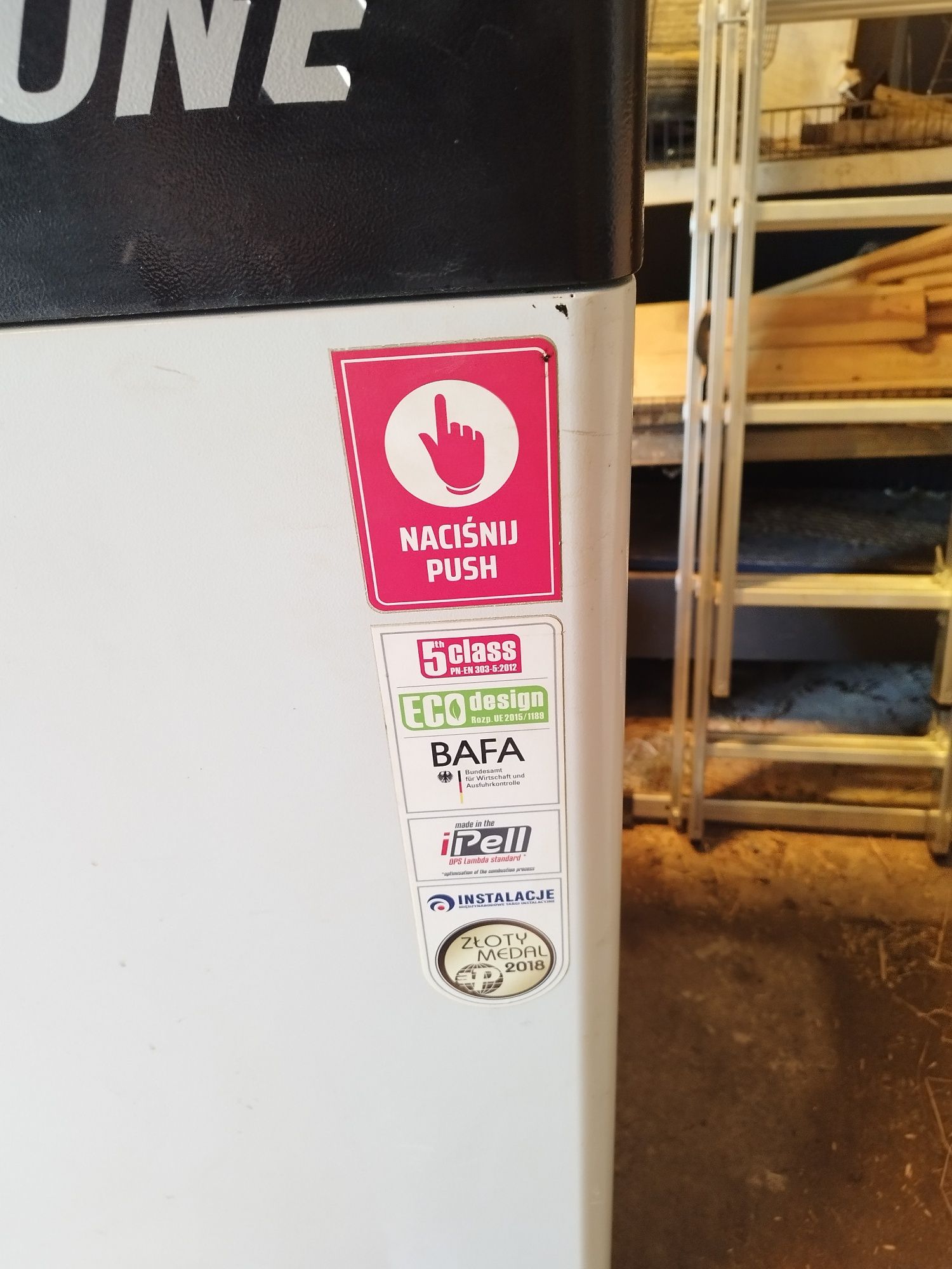 Piec na pellet 11kw