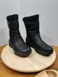 Buty Śniegowce r.36 Ecco Gore-tex ocieplane damskie skórzane na rzep