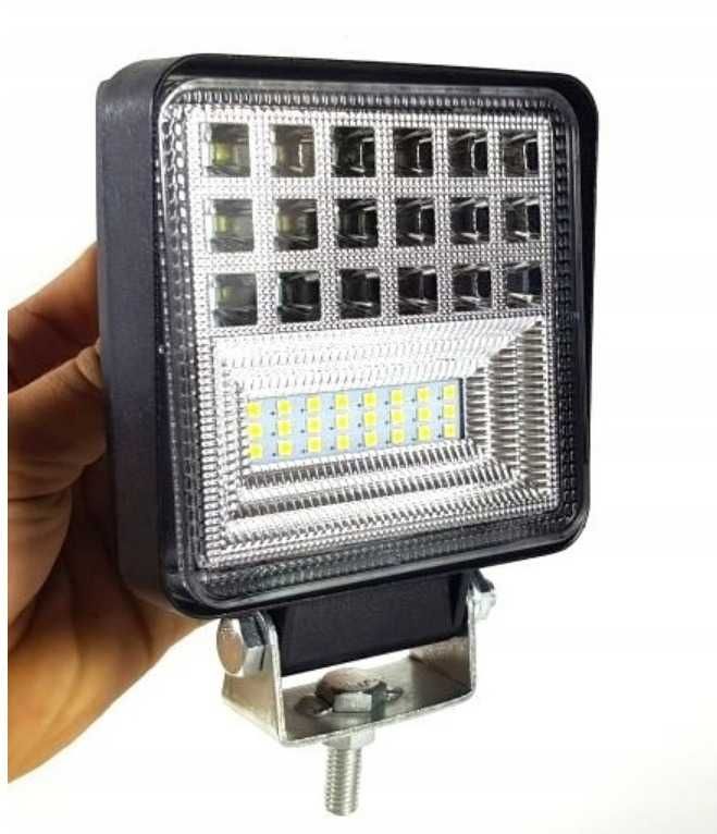 Panel LED lampa robocza halogen 126W 12-24V CREE