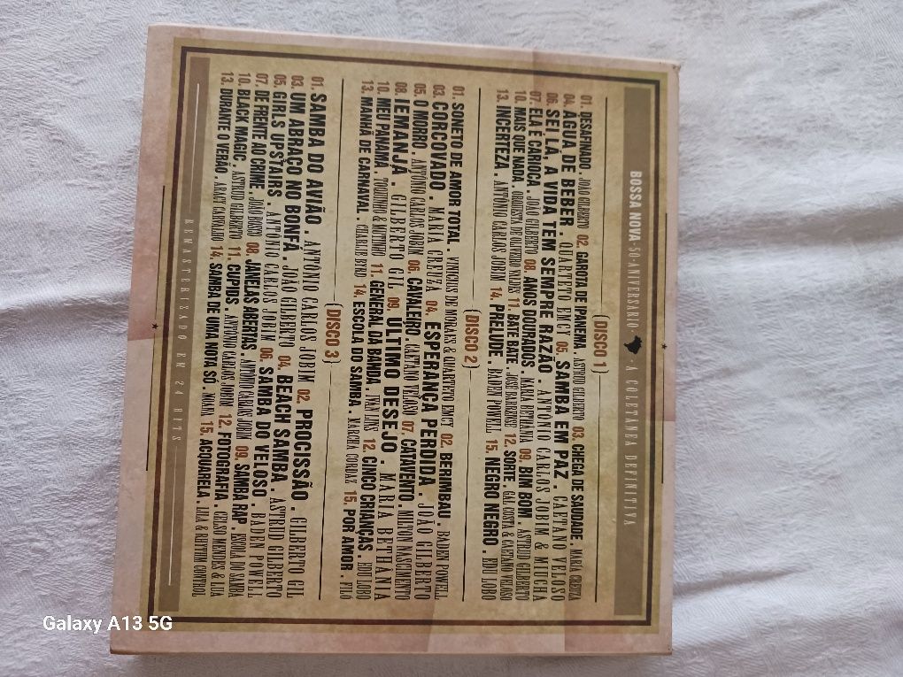 CD - Brasil - Bossa Nova 50 aniversário