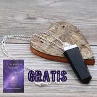 Magiczny Naszyjnik-Kamień Natrualny Agat Amulet+GRATIS Ebook Afirmacje