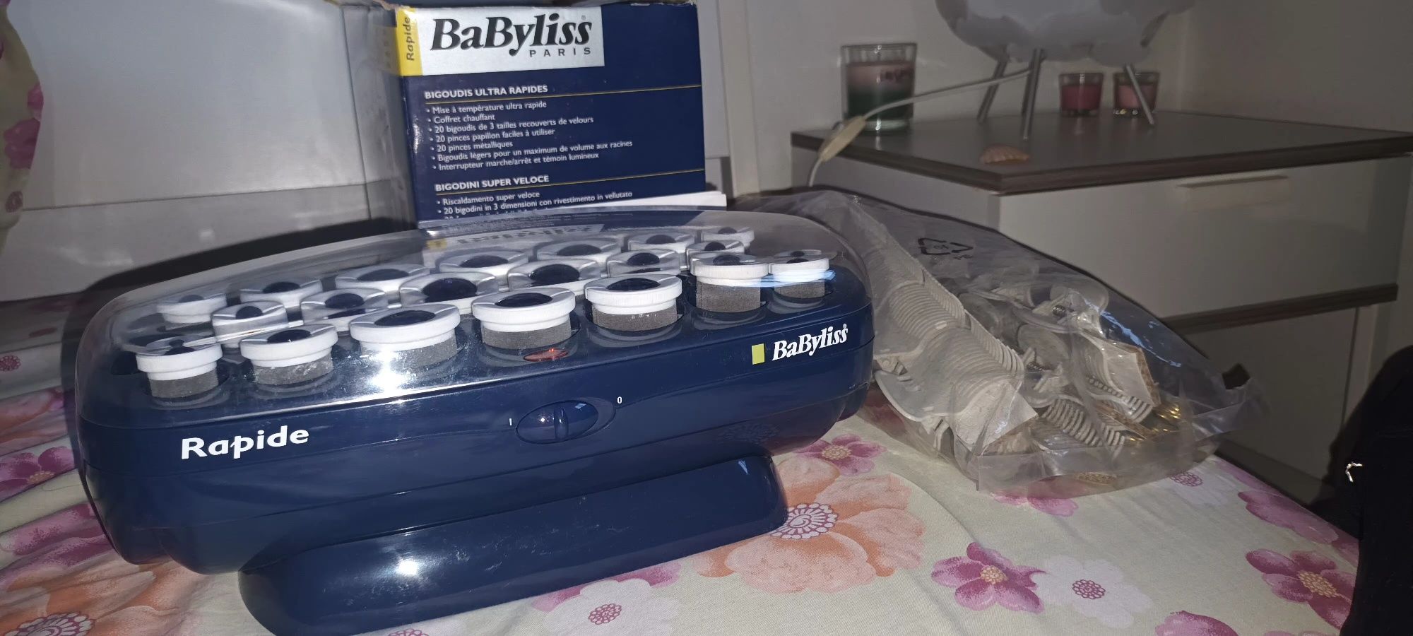 Máquina fazer caracóis Babyliss