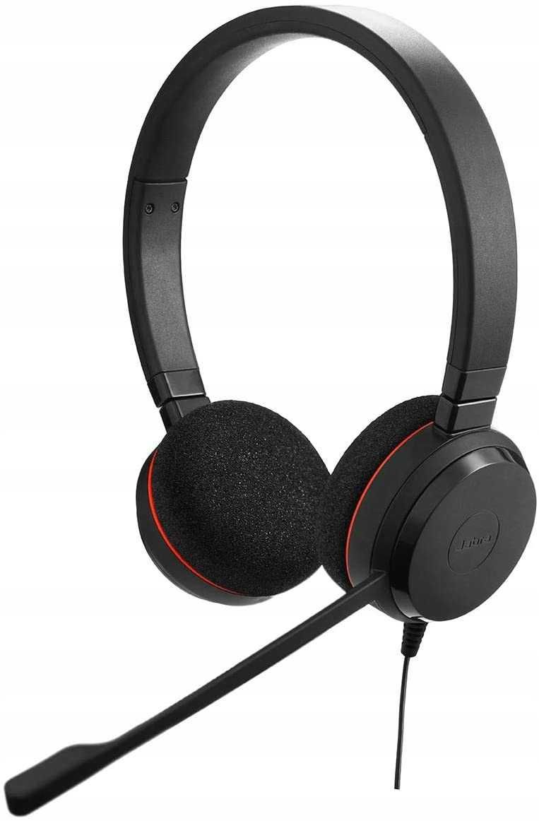 Słuchawki Przewodowe Nauszne z Mikrofonem Jabra Evolve 20 Stereo USB-C