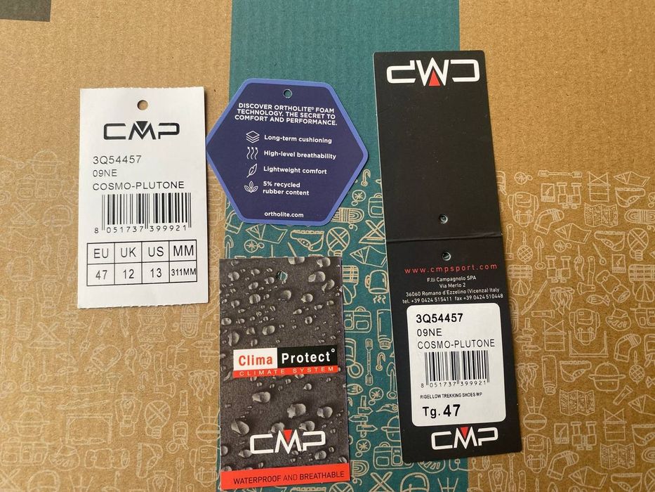 Трекінгові черевики Rigel Low Trekking Shoes Wp 3Q13247 Cиній