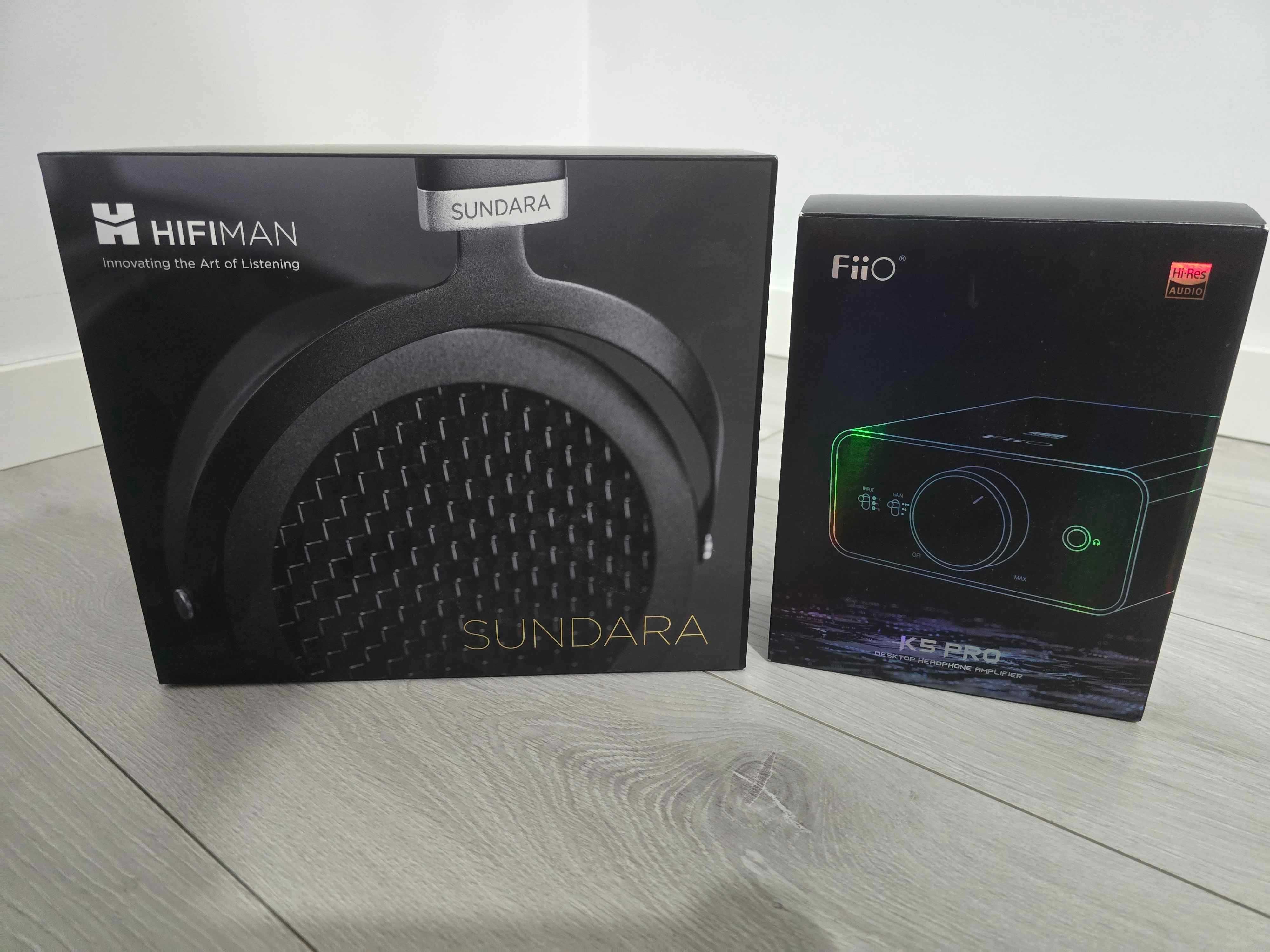Hifiman Sundara v2020 e Fiio K5 PRO ESS