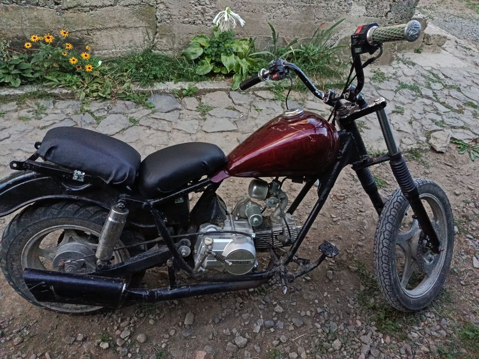 Мотоцикл 110сс полуавтомат