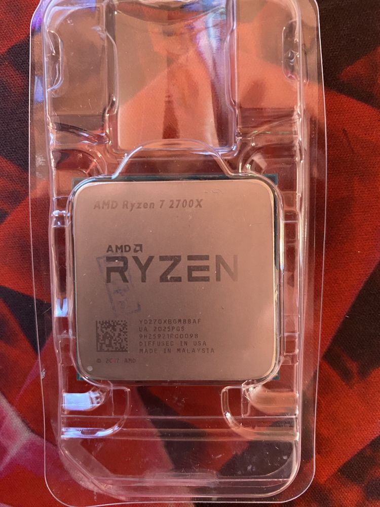 Процессор Ryzen 7 2700x с башней
