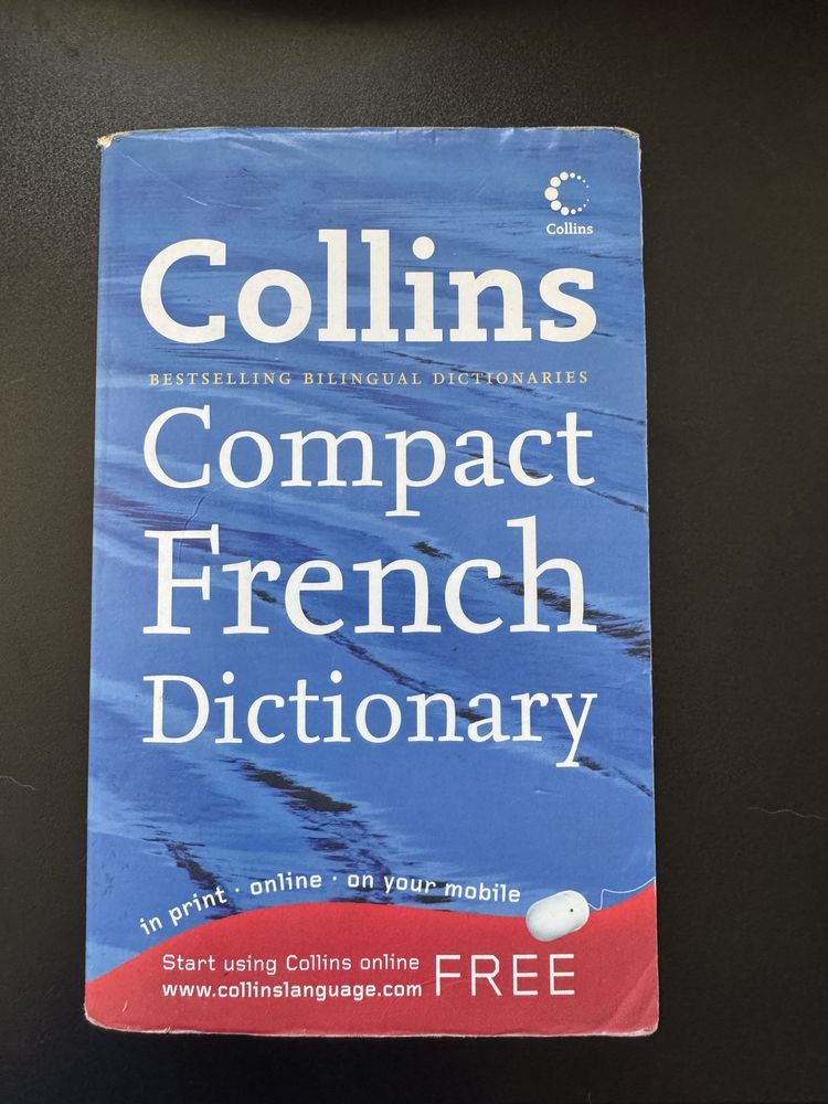 Collins French Dictionary Словник Словарь французсько англійський