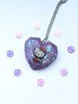Naszyjnik serduszko hello kitty sanrio
