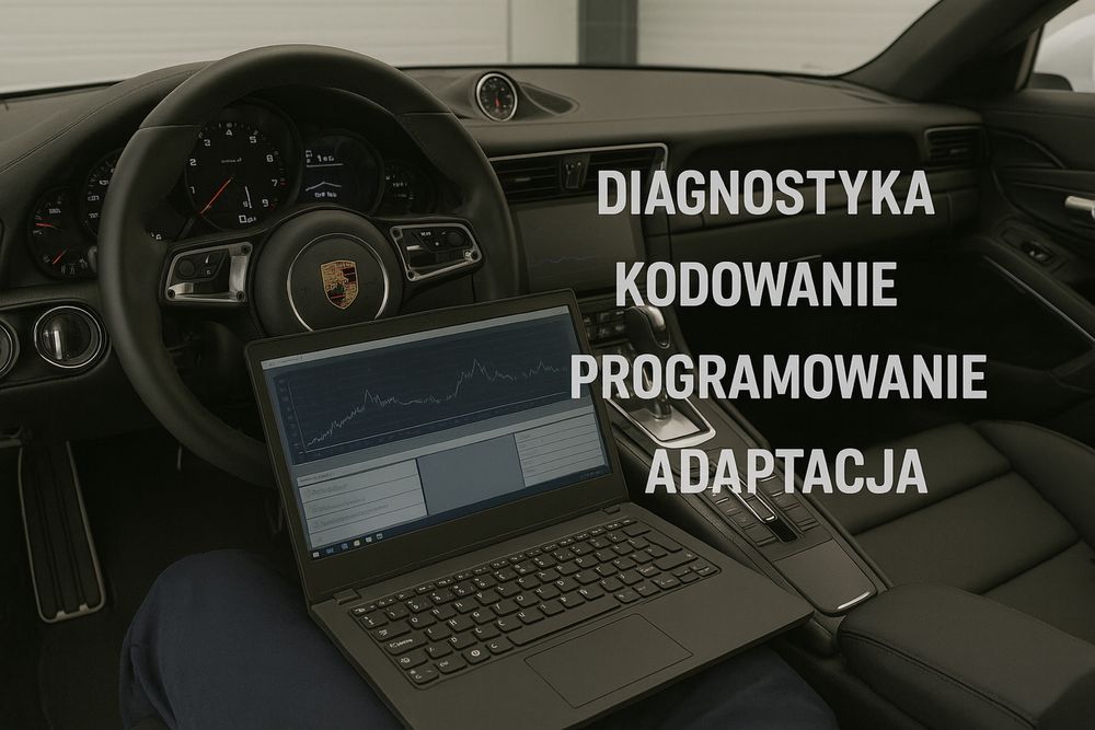Porsche Diagnostyka komputerowa kodowanie adaptacja Porsche