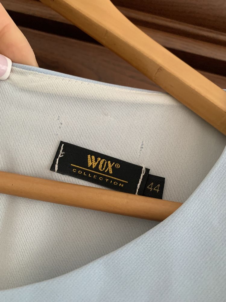 Sukienka błękitna Ptak Moda Rzgów Rozmiar 44 Nowa