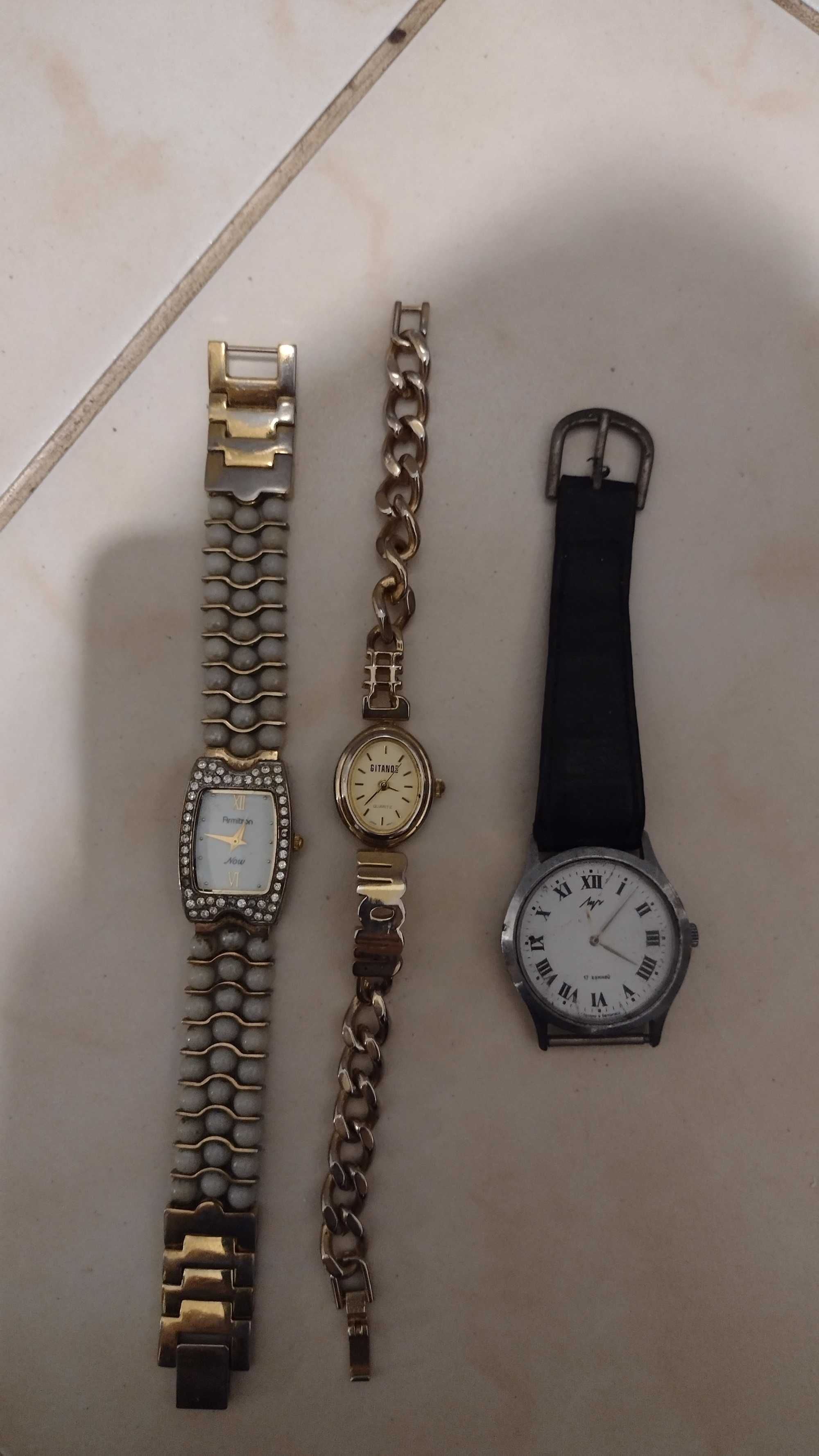 Zegarki stare na rękę różne