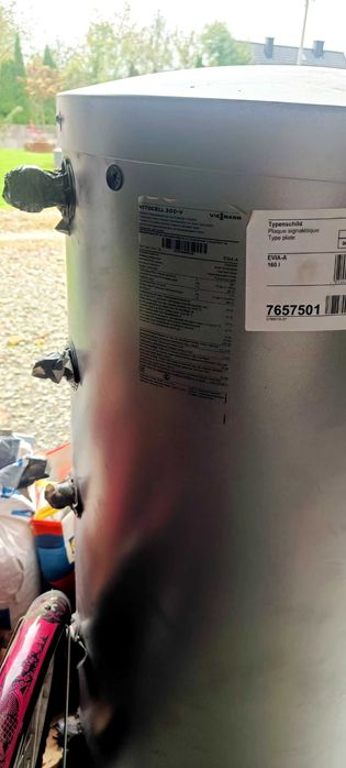 Bojler zbiornik na ciepłą wodę 160l Viessmann