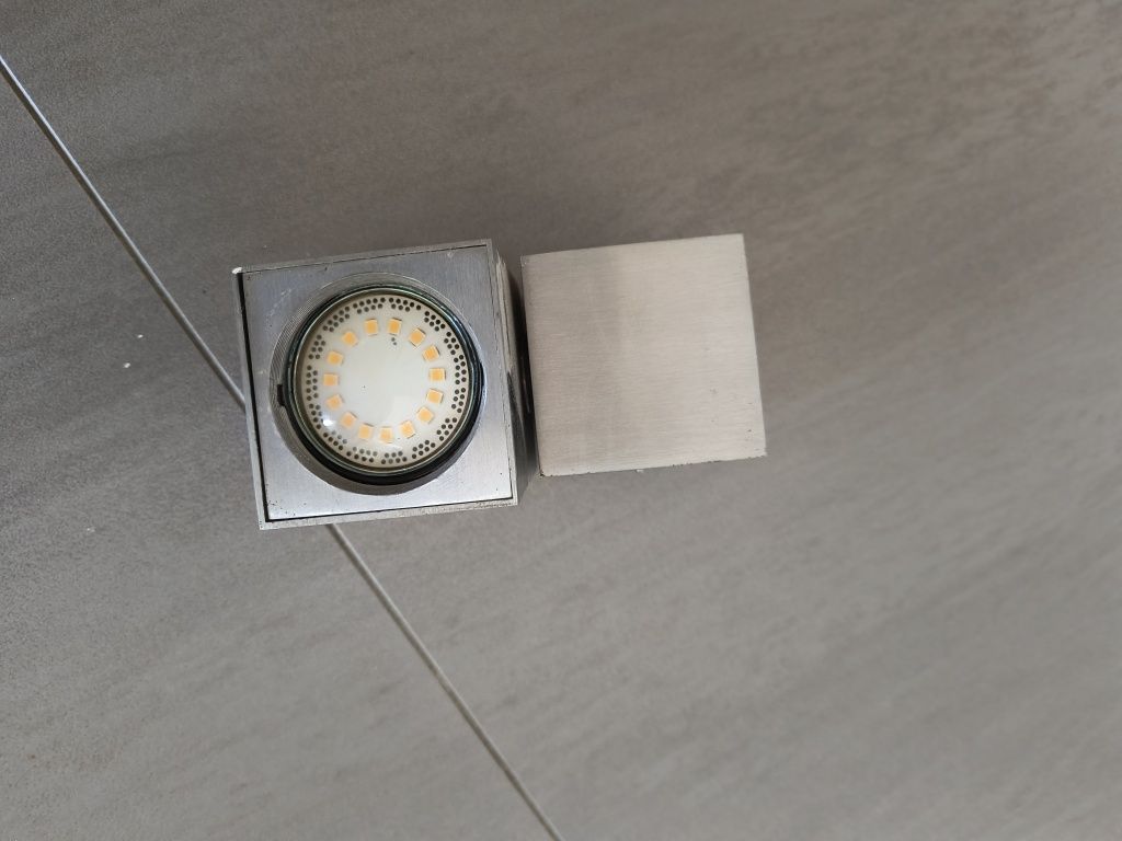Lampy reflektory spotlight stalowe komplet 3