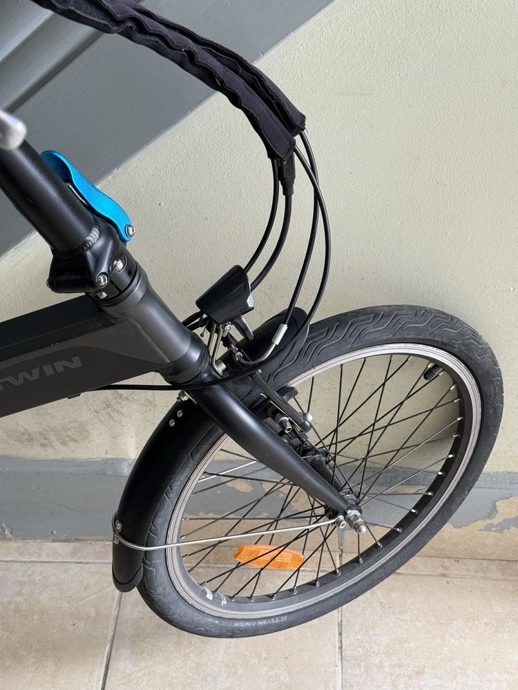 BICICLETA ELÉTRICA DOBRÁVEL CIDADE - FOLDING BIKE TILT 500 ELECT BLACK