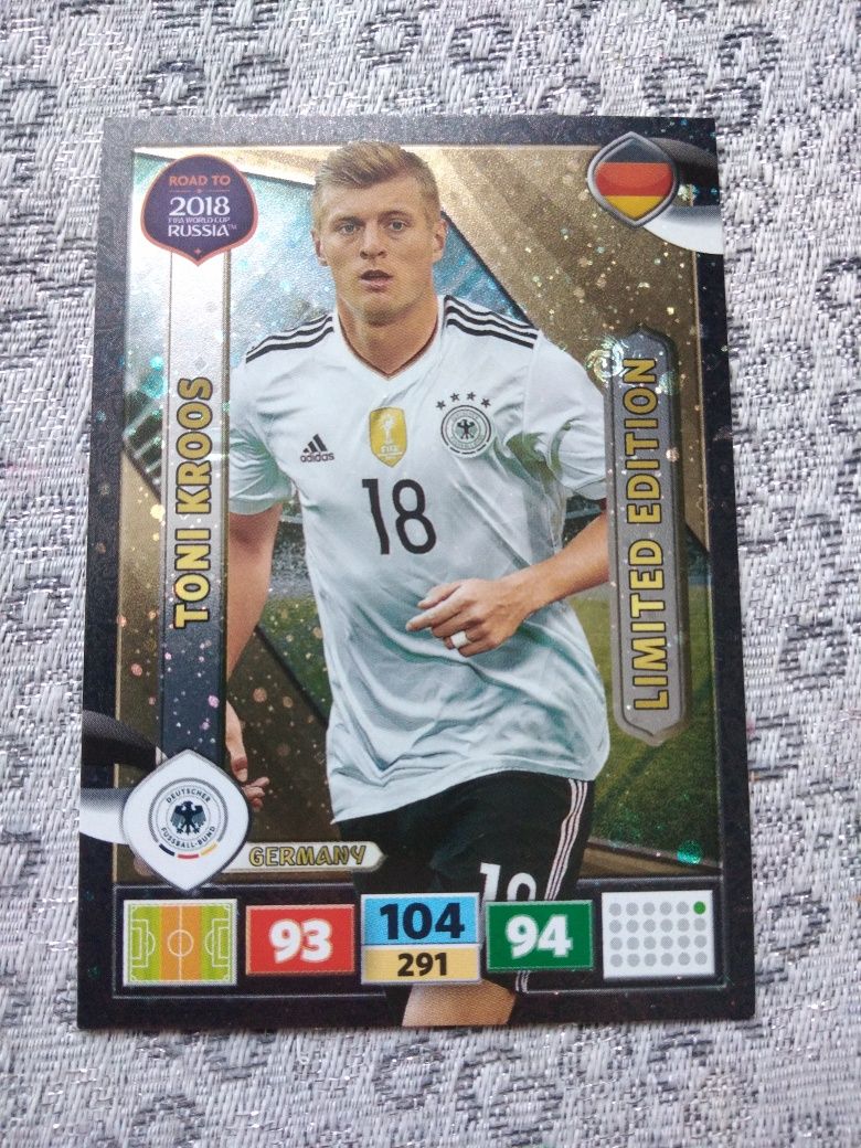 Karta limited edition road Russia 2018 Panini Kroos