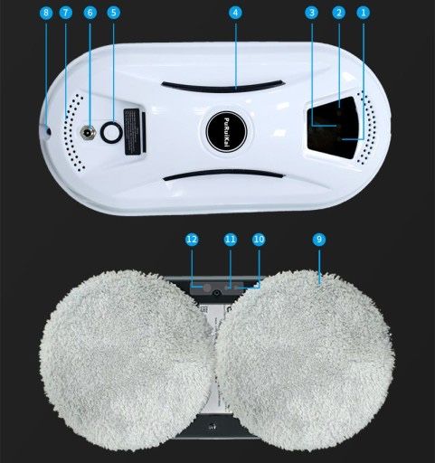 Inteligentny robot do mycia okien