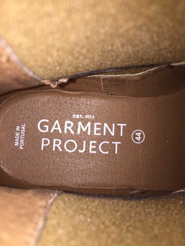 Garment Project Sztyblety Chelsea Boots Brąz Rozmiar 44 NOWE