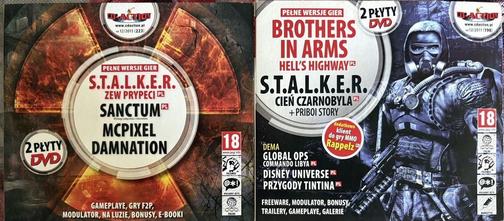 Gry PC CD-Action 223, 198: S.T.A.L.K.E.R. Zew Prypeci, Cień Czarnobyla