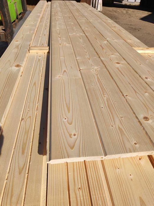 Deska elewacyjna świerkowa 19x150 mm Szalówka Podbitka