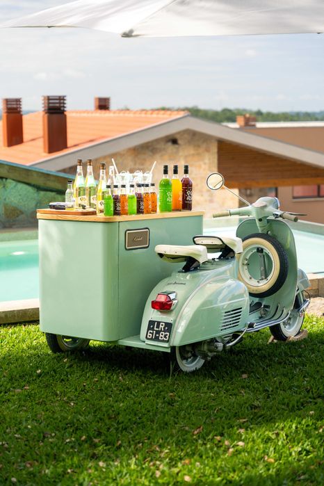 Vespa Bar – Bar Vintage para Casamentos, Eventos e Ativações de Marca