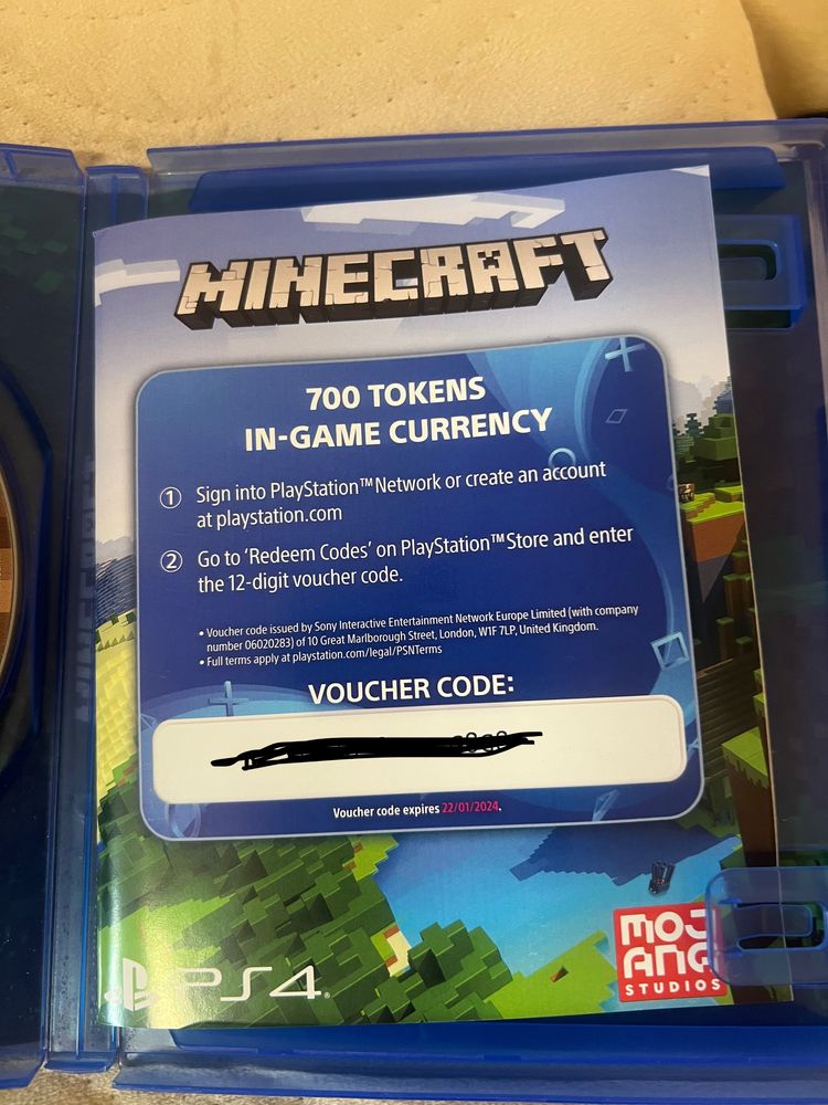 Диск  Minecraft pc 4