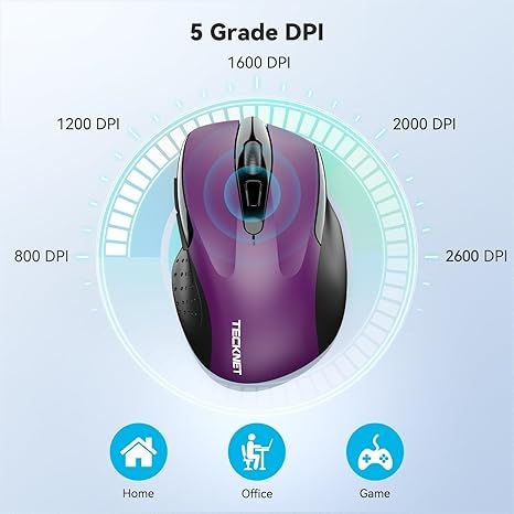 tecknet mysz bezprzewodowa bluetooth x