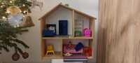 Ikea Flisat domek dla lalek półka Huset mebelki meble