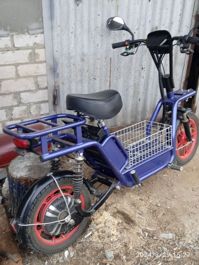 Электро скутер 48v 400ват