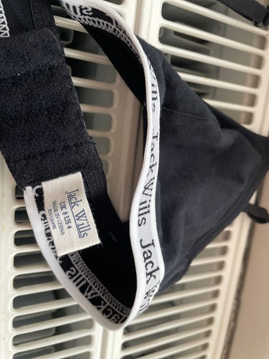 Браллет ліф бра бюстгалтер Jack Wills Чорний бюстгальтер оригінал